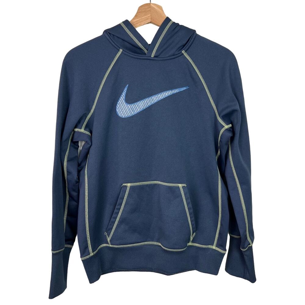 Nike Therma Fit Swoosh‎ Out Women's Pullover Hoodie Kangaroo Pocket Medium